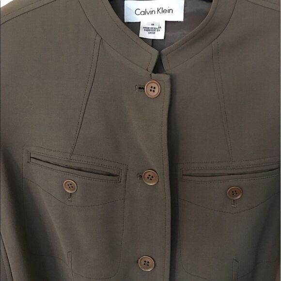 Calvin Klein Military style jacket 8 - Picture 3 of 4